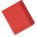 HOMSFOU 50pcs Thickened Double-sided Handmade Paperboard for Crafts Red Cardstock for Boys and Girls Art Projects Scrapbooking and Creative Activities