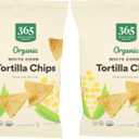 365 by Whole Foods Market, Organic White Corn Tortilla Chips, 12 Ounce (Pack of 2)