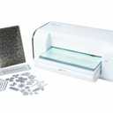 Sizzix Big Shot Switch Plus Starter Kit (White), Electric Die Cutting & Embossing Machine For Arts & Crafts, Card Making, Scrapbooking & Papercraft (9-inch Opening)