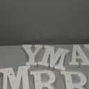 Roowest Marry Me Letters Light Proposal Decorations Set Includes 7 LED 6.3" x 5.5" Romantic Marry Me Sign and 1000 Rose Petals for Proposal Engagement Wedding Decor(White Light, Multicolor
