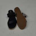 KENSIE Flora Espadrille Slide Sandal In Black 9m