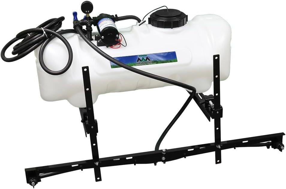 Master Mfg 15-Gallon ATV & UTV Broadcast Boom Sprayer - 7ft Swath, 2.2GPM, 70PSI Max