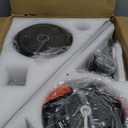 CJOY Ceiling Fan with Lights, 52 Inch Low Profile Ceiling Fans with Light and Remote, Reversible DC, Flush Mount, 3CCTDimmable, Modern Indoor/Outdoor Design for Bedroom, Living Room, Patio, Kitchen (Black)