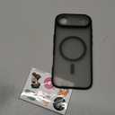 TOCOL for iPhone Air Case, Compatible with MagSafe, Black, Pack of 2