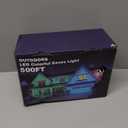 LITSOUL 500FT Permanent Outdoor Lights for House Waterproof, Smart RGB Eave LED Lighting with 16 Million Colors, IP67 Outdoor Strip Lights for Christmas Halloween Holiday Daily Decorations(500FT)