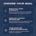 Twister Arm Trainer 20/60 & 40/90 lbs - Adjustable Chest, Arm & Upper Body Workout Bar for Home Gym Strength Training - Silent Resistance Power Twister by GOHOMELY