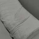 Yoga Bolster Pillow for Restorative & Yin Yoga - Meditation Pillow with Velvet Cover - Rectangular (27IN /68CM, Gray)