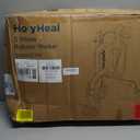 3 Wheel Walkers for Seniors, Lightweight Rollator Walkers Foldable for Elderly with Cane Hold and Cup Hold, Height Adjustable Aluminum Three Wheel Rolling Walker Mobility Aid, Purple