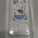 FNTCASE for iPhone 14 Pro-Max Case: Clear Magnetic Phone Cases with Screen Protector Compatible with Magsafe Slim Anti Yellowing Rugged Shockproof Protective Transparent Cell Cover (Clear)