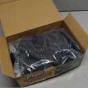 Flexi Hose Expandable Garden Hose with 8 Function Nozzle, 100FT - Lightweight Retractable Garden Hose, Water Hose - No-Kink Flexibility, 3/4 Inch Solid Brass Fittings and Double Latex Core (Black)