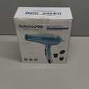 Nano Titanium 2000-Watt Blow Dryer with Concentrator Nozzle, Professional Grade Ionic Corded Styling Tool for Hair (Blue)