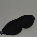 LitBear Sleep Mask for Side Sleeper Women Men, Eye Mask for Sleeping Light Blocking, 3D Contoured Cup Sleeping Mask, Soft Breathable Sleep Eye Mask with Adjustable Elastic Strap for Travel (1 Count (Pack of 1), Black)