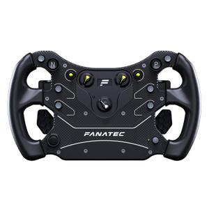 Corsair FANATEC Sim Racing CSL Steering Wheel GT3  Overmolded Grips, Custom Magnetic Shifters, Dual Analog Paddles, OLED Display, QR2 Lite Wheel-Side Preinstalled  PC, Xbox