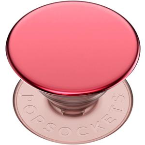 PopSockets Phone Grip with Expanding Kickstand, Adhesive Grip - Aluminum-Rouge