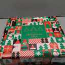 Miniature Pre-Lit Christmas Tree – Fully Decorated with Shatterproof Ornaments and Integrated LED String Lights – Perfect for Apartments, Tabletops, and Small Spaces