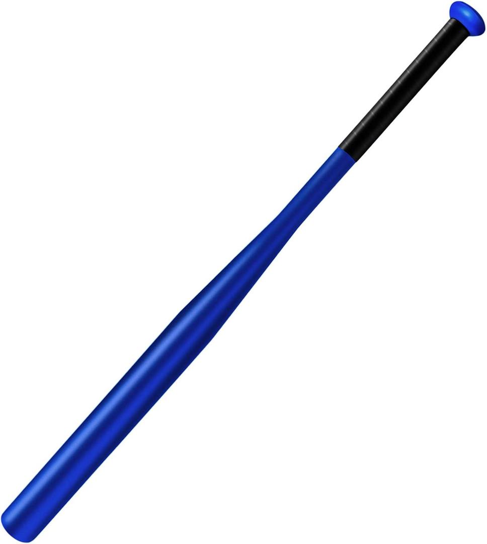 Baseball Bat Steel with Carrying Bag (25 IN, Blue)