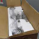 3-Light Bathroom Vanity Light, Modern Brushed Nickel Wall Lights with Clear Glass Shades, Bathroom Wall Sconce Lamp for Mirror Living Room Bedroom Hallway