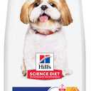 Hill's Science Diet Adult 7+, Senior Adult 7+ Premium Nutrition, Small Kibble, Dry Dog Food, Chicken, Brown Rice, & Barley, 5 lb Bag (5 Pound (Pack of 1))