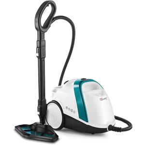 POLTI Vaporetto Smart 100 Steam Cleaner with Unlimited Steam Technology, Sanitize Floors, Carpets and Surfaces Adjustable High Power Steam Pressure Up to 58 PSI with 10 Accessories 