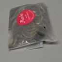 REECHO Invisible Wire Synthetic Hair Extensions with Thinner Softer Lace Weft (Smoked Walnut with Platinum Highlights, 12 Inch (Pack of 1))