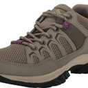 Columbia Women's Granite Trail Hiking Shoe (6, Pebble/Dark Lavender)