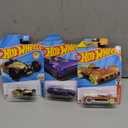Pack Of 3 Hot Wheels Cars (Morgan Super 3, Drift'n Break, Retro Active)