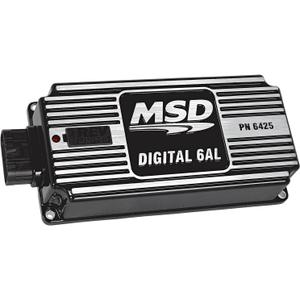 MSD 64253 Black, 6AL, Digital Ignition w/Rev Control - Black