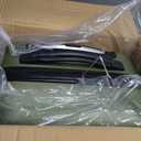 Wrangler Smart Spinner Hardside Luggage, 22-Inch Carry-On, Olive Green, Carry-on Only