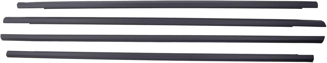 NewYall Front Rear Left and Right Outer Door Window Belt Weatherstrip Moulding Trim for Honda Accord 2018-2022