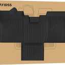 Floor Mats Fits 2018-2024 2025 2026 Dodge Ram Promaster 1500/2500/3500,TPE All Weather Protection Car Front Row Mats, Black mat Accessories(Not Fit for EV & Ram Promaster City)