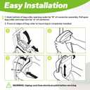 25 Pack Vacuum Bags Replacement (Green), Fit for Oreck Type CC XL XL2 XL7 XL21 Upright Vacuum Cleaners, Oreck XL Vacuum Bags, Compatible with All Oreck XL Upright Vacuums Systems Part CCPK8, CCPK8DW