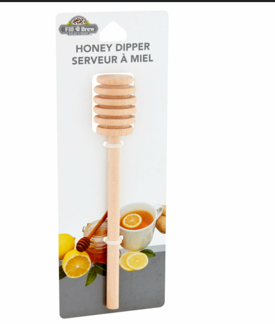 Fill & Brew Bamboo Honey Dipper
