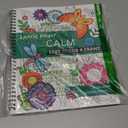 Large Print Easy Color & Frame - Calm (Stress Free Coloring Book)