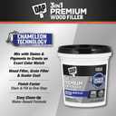 DAP Products Premium Wood Filler, White 16 FL OZ