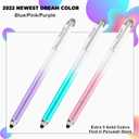 Penyeah Stylus Pen for Touch Screens (4 in 1),Universal Touch Screen Pen Phone/Tablet Stylus for iPhone/iPad/Pro/Mini/Android/Samsung/Fire and All Capacitive Touch Screens-Dream Pink