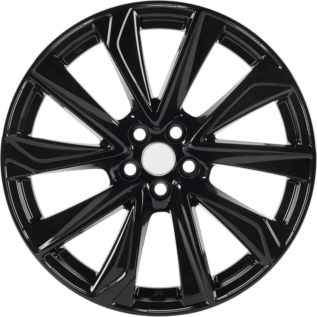 New Single 18 Inch 18x8 Inch 18" Replacement Aluminum Alloy Wheel Rims Fit for 2019 2020 2021 2022 Toyota Corolla Nightshade, ALY75236U45N, Direct Fit Replacement OEM Wheel, Gloss Black