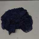 High Waisted Ruffle Shorts for Women Girls, Cute Lace Layered Bloomers, Going Out Mini Micro Bloomer (Medium, Dark Blue)