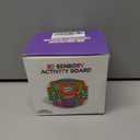 Sensory Activity Board:Sensory Activity Cube Silicone Fingertip Toys,for Kids & Adults Silence, No Confusion, Calm for Anxiety,ADHD & Autism |Portable 21 Strings |3 Years+(Purple)