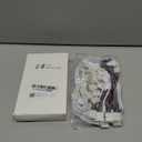 Honoson 5050 4 Pin RGB 10mm LED Strip Connector Kit RGB Extension Cable, LED Strip Jumper, 2 Way RGB Splitter Cable, L, T, Gapless, 4 Pin Male Connectors with Clips