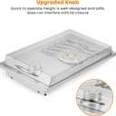 Stanbroil Built-in Single Side Burner for Outdoor Kitchen, 304 Stainless Steel Grilling Side Burners - Liquid Propane Only