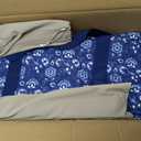American Mahjong Game Set, Portable Carrying Bag,Acrylic 160 Tiles,Western Mahjong Tiles Set,Complete Ma Jong Set (Blue), 30#