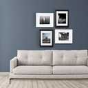 2 Pack 11x14 Picture Frames Black, Display Picture 8 x 10 with Mat, Photo Frame for Wall Gallery Mounting