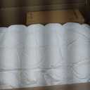 ELEMUSE Queen Mattress Topper for Back Pain, Extra Thick Mattress Pad Cover, Plush Soft Pillowtop with Elastic Deep Pocket, Overfilled Down Alternative Filling (White)