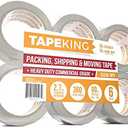 Tape King Clear Packing Tape - 60 Yards Per Roll (Pack of 5 Rolls) - Stronger & Thicker 2.7mil, Heavy Duty Adhesive Industrial Depot Tapes for Moving Packaging Shipping, Office & Storage
