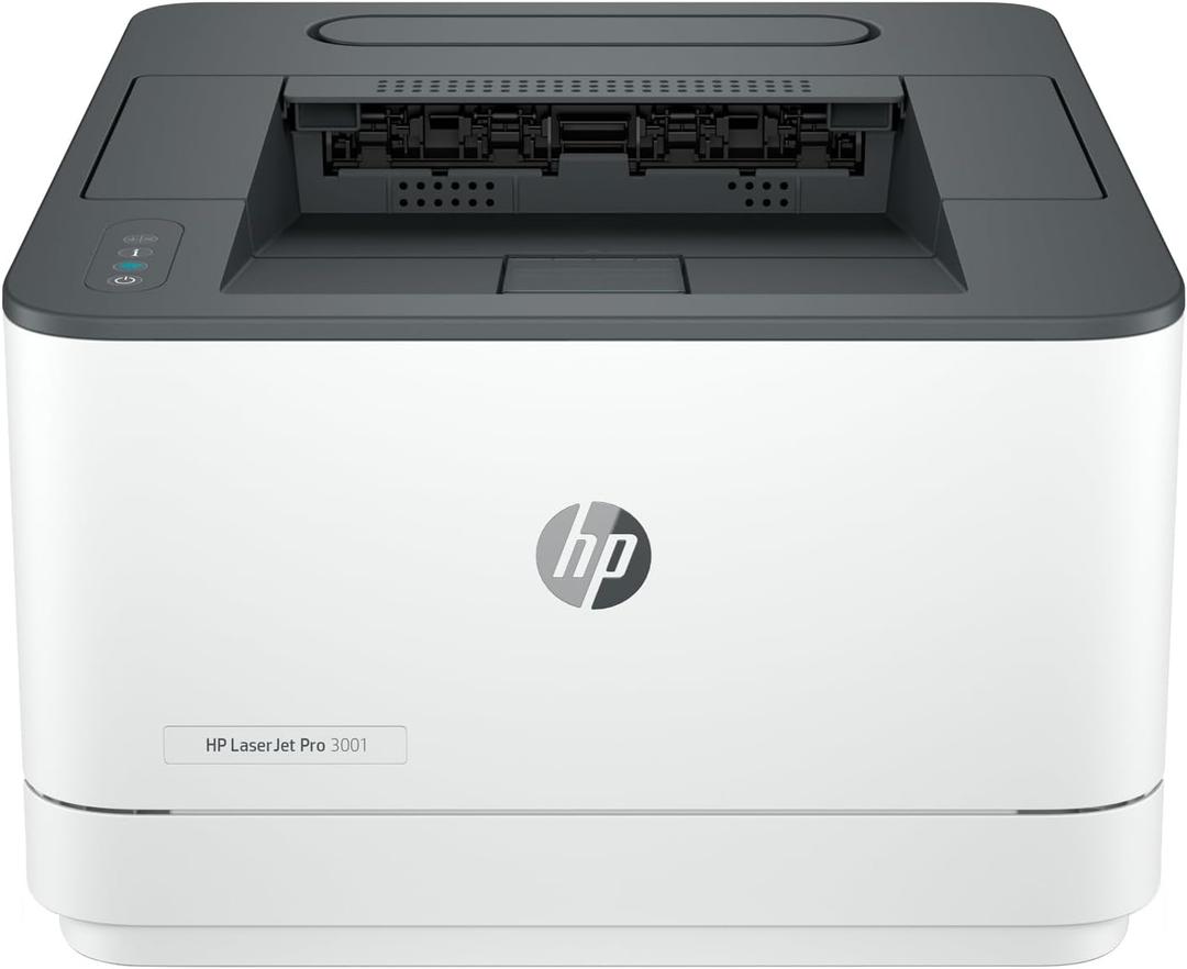 HP Laserjet Pro 3001dw Wireless Black & White Printer, Best-for-Office (3G65OF)