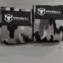 Wrist Wraps for Weightlifting (USPA & IPL Approved) - 18 Premium Quality Wrist Straps for Weightlifting - Weight Lifting Wrist Wraps with Thumb Loop - Best Gym Wrist Wraps for Lifting Weights, Curls & Dips - Lifting Wrist Wraps for Bench, Powerlifting & Weight Training - Weightlifter's Wrist Straps Lifting for Men and Women (Black Leopard V2)