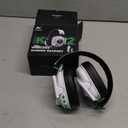 Wireless Gaming Headset with Noise Canceling Microphone for PC, PS5, PS4, Switch, Mac, 2.4 GHz Wireless & Bluetooth 5.4 Gaming Headphones, Cool RGB Lighting, 50Hr Battery, 50mm Drivers(White Black)