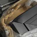 36"x24" Lockable Enclosed Bulletin Board, Outdoor Cork Weather-Resistant Aluminum Frame Notice Board, Wall Mounted Display Case Acrylic Doors for School,Office,Black Frame w/Cork