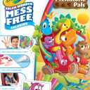 Crayola Color Wonder Prehistoric Pals, Dinosaur Coloring Pages, Mess Free Coloring for Toddlers, Dinosaur Toys, Toddler Travel Activity & Gifts