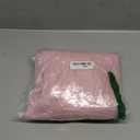 PRETTYGARDEN Women's Tie Front Bow Cardigan Sweaters Chunky Knit Long Puff Sleeve Trendy Fall Winter Jacket Coats (Medium, Pink)